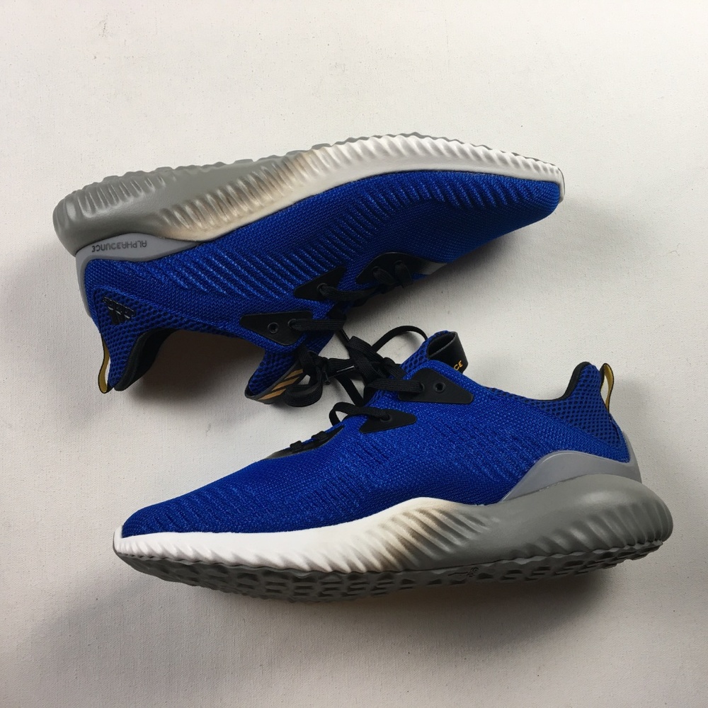 Adidas Alphabounce 1M 10.5 381 BB9037 Blue White - Picture 2 of 7